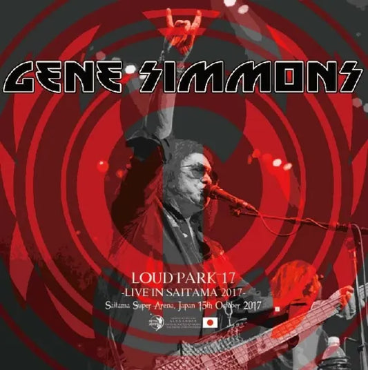 GENE SIMMONS BAND / LOUD PARK 17 Live In Saitama 2017 (1CDR+1DVDR)