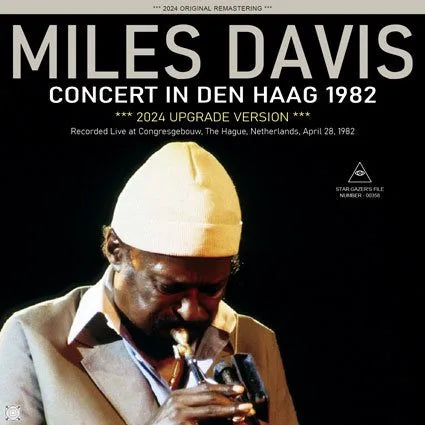 MILES DAVIS / CONCERT IN DEN HAAG 1982 2024 UPGRADE VERSION (1CDR)