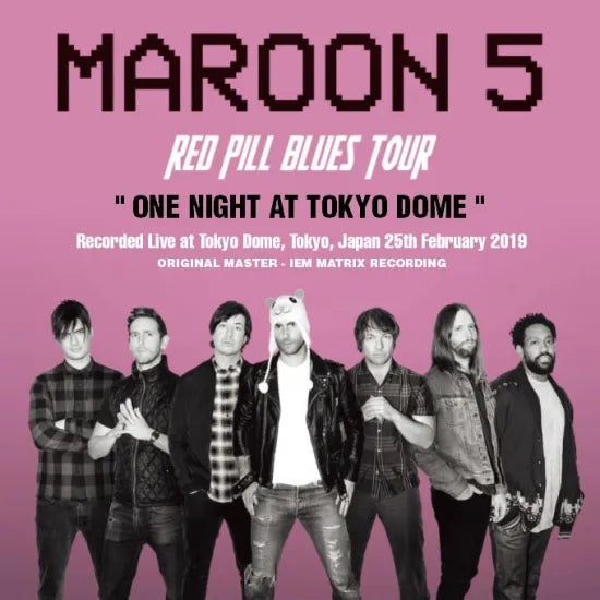 MAROON 5 / RED PIL BLUES TOUR One Night at Tokyo Dome 2019 (2CDR+1DVDR)