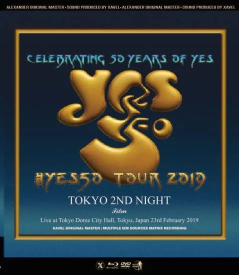 YES / #YES 50 TOUR 2019 Live in Tokyo 2nd Night Film (1DVD+1BDR)