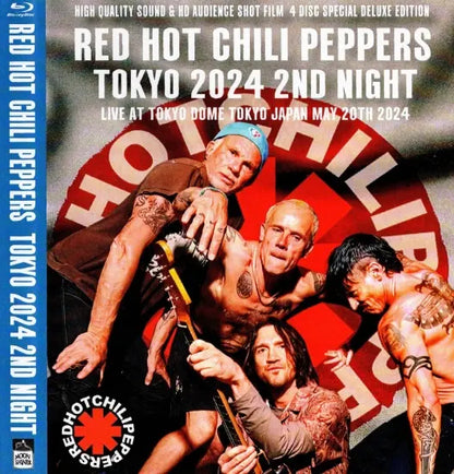 RED HOT CHILI PEPPERS / TOKYO 2024 2ND NIGHT (1BDR+1DVDR+2CDR)