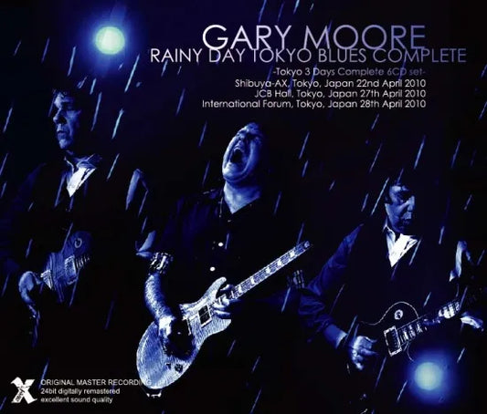 Gary Moore / Rainy Day Tokyo Blues Complete Live in Japan 2010 (6CDR)