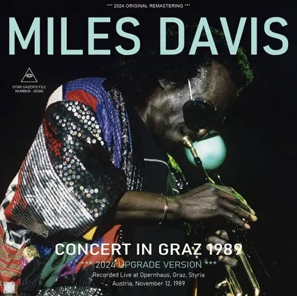 MILES DAVIS / CONCERT IN GRAZ 1989 2024 UPGRADE VERSION (2CDR)