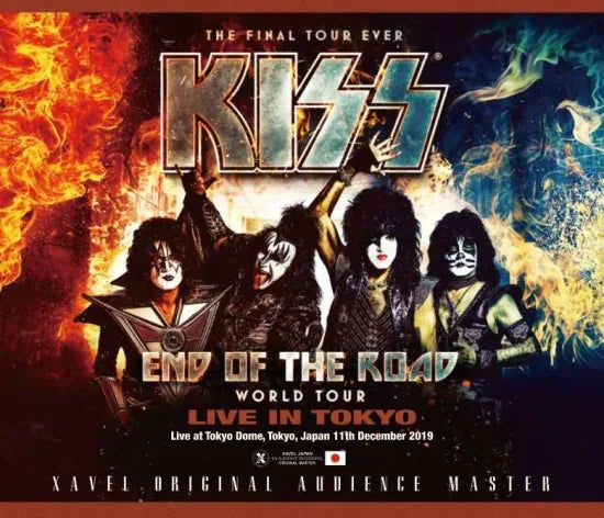 KISS / END OF THE ROAD WORLD TOUR 2019 LIVE IN TOKYO Limited Edition (2CDR+1BDR+1DVDR)