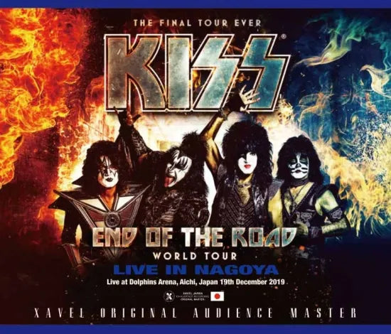 KISS / END OF THE ROAD WORLD TOUR 2019 LIVE IN NAGOYA Limited Edition (2CDR+1BDR+1DVDR)