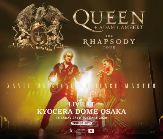 QUEEN / THE RHAPSODY TOUR 2020 LIVE AT KYOCERA DOME OSAKA (2CDR+1BDR+1DVDR)