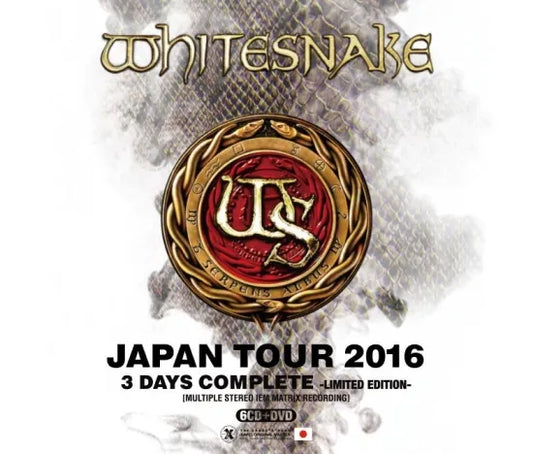 WHITESNAKE / LIVE IN JAPAN 2016 COMPLETE Limited Set (6CD+1DVD)