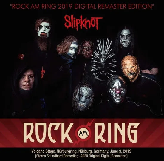 Slipknot / Rock am Ring 2019 Digital Remaster Edition STEREO SOUNDBOARD (2CDR)