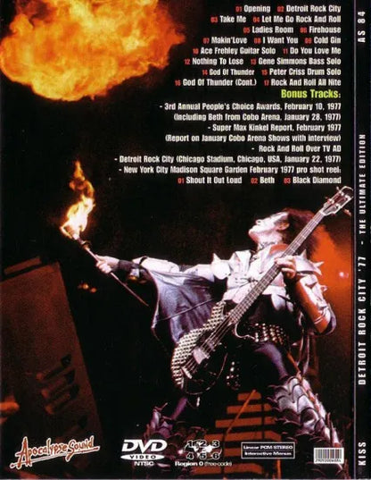 KISS / DETROIT ROCK CITY '77 THE ULTIMATE EDITION (1DVDR)