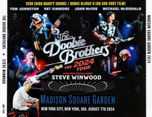 THE DOOBIE BROTHERS & STEVE WINWOOD / MADISON SQUARE GARDEN 2024 (3CDR+1BDR)
