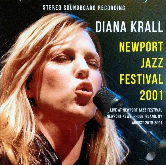 Diana Krall / Newport Jazz Festival 2001 STEREO SOUNDBOARD (1CDR)