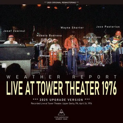 WEATHER REPORT / 2025 UPGRADE VERSION LIVE AT TOWER THEATER 1976 (1CDR)
