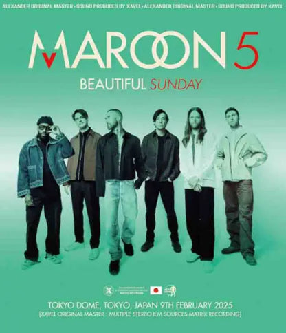 MAROON 5 / Beautiful Sunday 2025 Tokyo 3rd Night (1BDR+1DVDR)