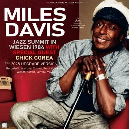 MILES DAVIS / JAZZ SUMMIT IN WIESEN 1984 WITH SPECIAL GUEST CHICK COREA 2025 UPGRADE (1CDR)