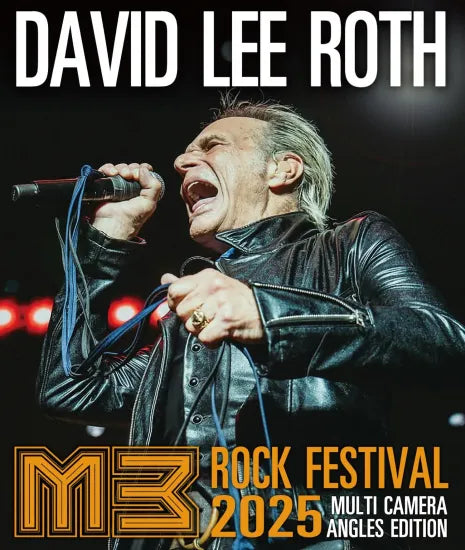 DAVID LEE ROTH / M3 ROCK FESTIVAL 2025 MULTI CAMEA ANGLES EDITION (1BDR)