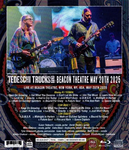 TEDESCHI TRUCKS BAND / BEACON THEATRE MAY 20TH 2025 (2CDR+1BDR)