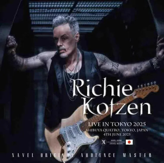 Richie Kotzen / Live in Tokyo 2025 (2CDR with DVDR or BDR)