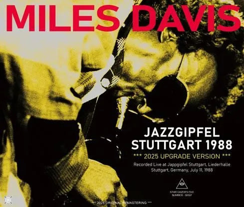 MILES DAVIS / JAZZGIPFEL STUTTGART 1988 2025 UPGRADE VERSION (2CDR+1DVDR)