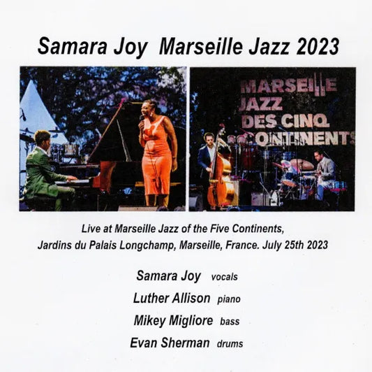 Samara Joy / Marseille Jazz 2023 STEREO SOUNDBOARD (1CDR)