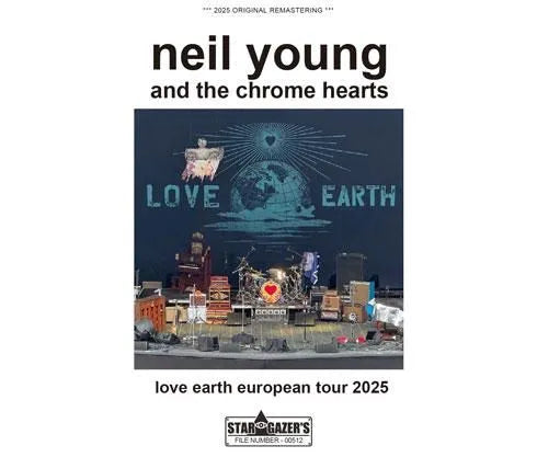 NEIL YOUNG AND THE CHROME HEARTS / LOVE EARTH EUROPEAN TOUR 2025 (3CDR)