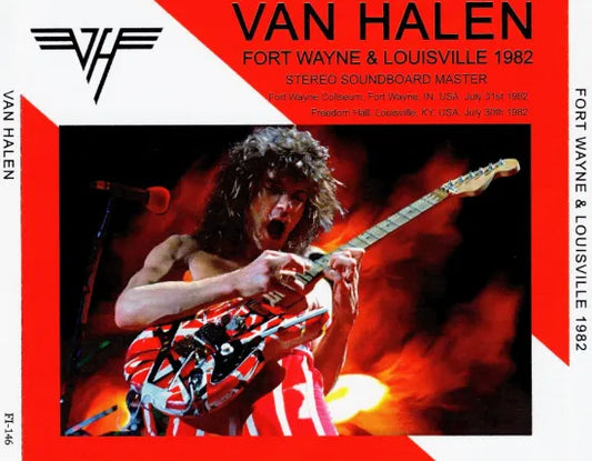 VAN HALEN / FORT WAYNE & LOUISVILLE 1982 STEREO SOUNDBOARD (3CDR)