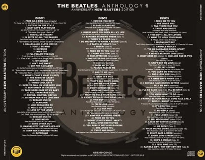 THE BEATLES / ANTHOLOGY 1 ANNIVERSARY NEW MASTERS EDITION (3CD)