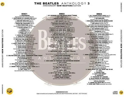 THE BEATLES / ANTHOLOGY 3 : ANNIVERSARY EDITION (3CD)