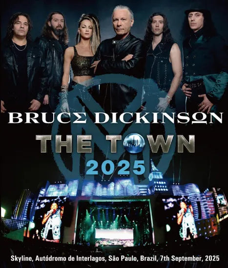 BRUCE DICKINSON / THE TOWN 2025 PRO SHOT (1BDR)