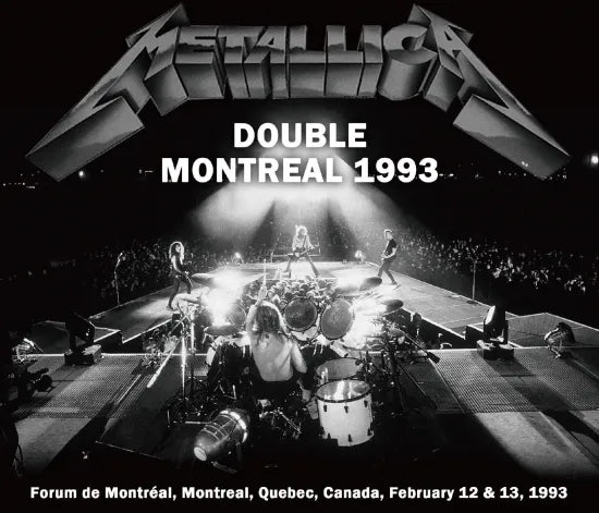 METALLICA / DOUBLE MONTREAL 1993 SOUNDBOARD (2CDR+1DVDR)