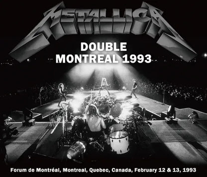 METALLICA / DOUBLE MONTREAL 1993 SOUNDBOARD (2CDR+1DVDR)