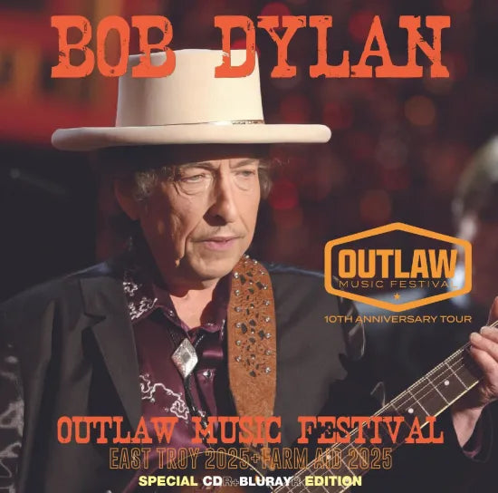 BOB DYLAN / OUTLAW MUSIC FESTIVAL EAST TROY 2025 + FARM AID 2025 HD Pro-shot (1CDR+1BDR)