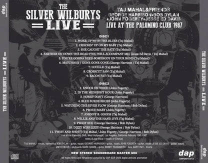 THE SILVER WILBURYS (TAJ MAHAL & GEORGE HARRISON, BOB DYLAN, JOHN FOGERTY, JESSE ED DAVIS.....) / LIVE STEREO SOUNDBOARD (2CD)