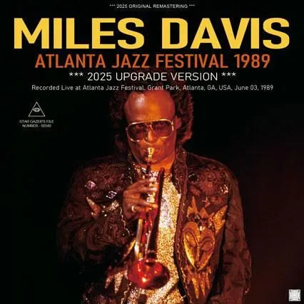 MILES DAVIS / ATLANTA JAZZ FESTIVAL 1989 / 2025 UPGRADE VERSION (2CDR)