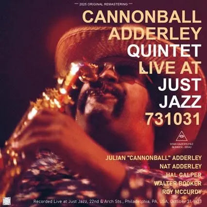 CANNONBALL ADDERLEY QUINTET / LIVE AT JUST JAZZ 731031 (2CDR)