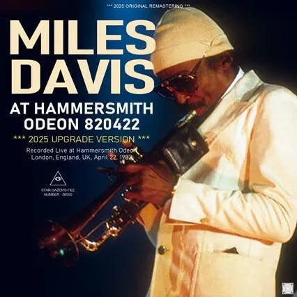 MILES DAVIS / AT HAMMERSMITH ODEON 820422 2025 UPGRADE VERSION (2CDR)