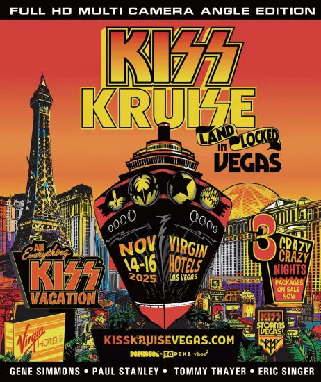 KISS / KISS KRUISE LAND-LOCKED IN VEGAS 2025 FULL HD MULTI CAMERA ANGLE EDITION (1BDR)