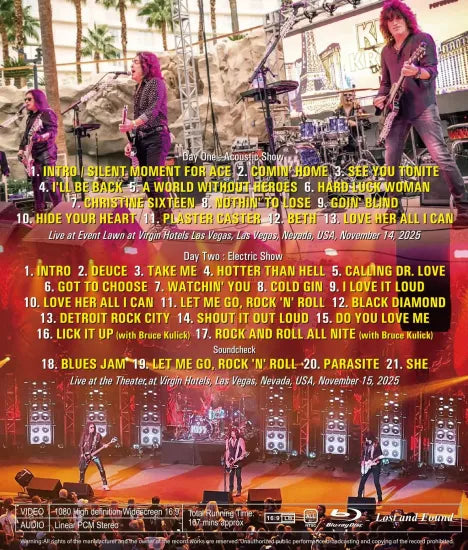 KISS / KISS KRUISE LAND-LOCKED IN VEGAS 2025 FULL HD MULTI CAMERA ANGLE EDITION (1BDR)