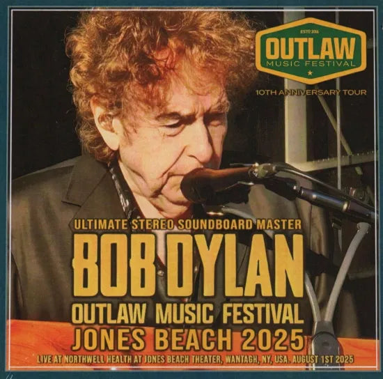 BOB DYLAN / JONES BEACH 2025 STEREO SOUNDBOARD (1CDR)
