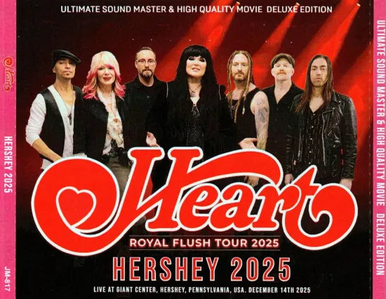 HEART / HERSHEY 2025 (2CDR+1BDR)