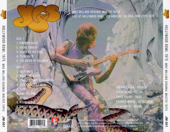 YES / HOLLYWOOD BOWL 1975 (3CDR)