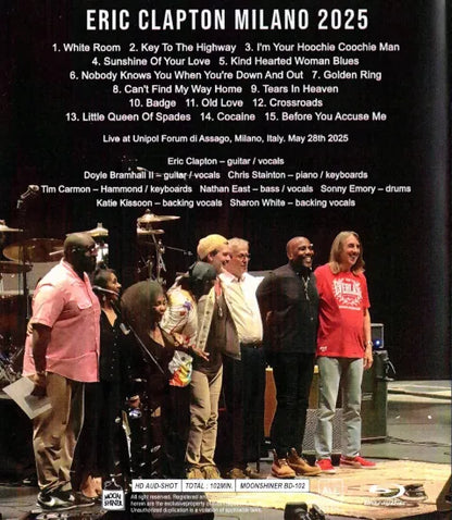 ERIC CLAPTON / MILANO 2025 (1BDR)