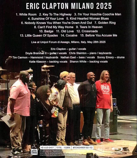 ERIC CLAPTON / MILANO 2025 (1BDR)