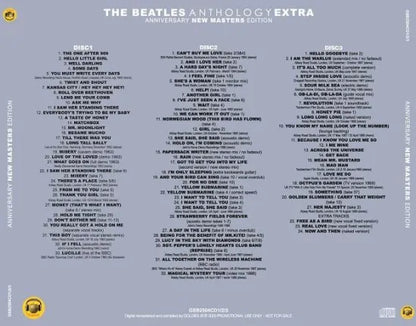 THE BEATLES / ANTHOLOGY EXTRA ANNIVERSARY EDITION (3CD)