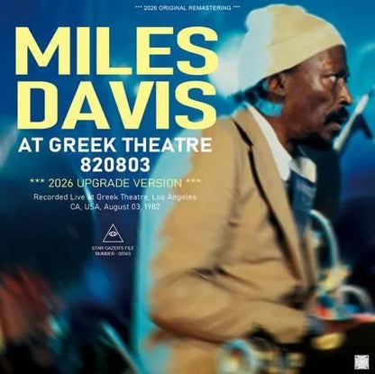 MILES DAVIS / AT GREEK THEATRE 820803 2026 UPGRADE VERSION (2CDR)