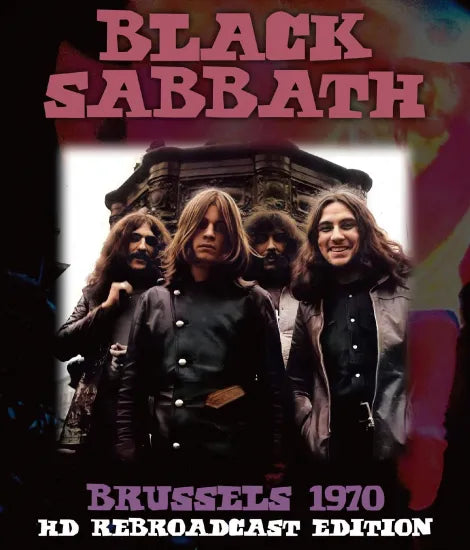 BLACK SABBATH / BRUSSELS 1970 HD REBROADCAST EDITION PRO-SHOT (1BDR)