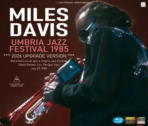 MILES DAVIS / UMBRIA JAZZ FESTIVAL 1985 / 2026 UPGRADE VERSION (2CDR+1BDR)