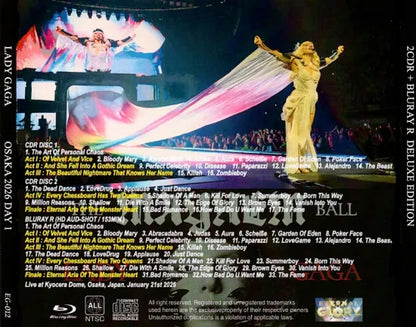 LADY GAGA / THE MAYHEM BALL OSAKA 2026 DAY 1 (2CDR+1BDR)