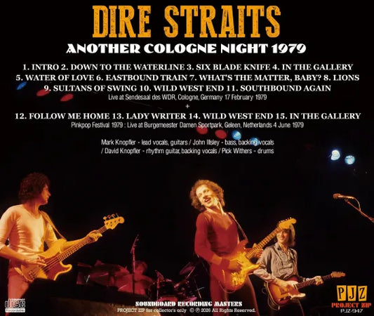 DIRE STRAITS / ANOTHER COLOGNE NIGHT 1979 STEREO SOUNDBOARD (1CDR)