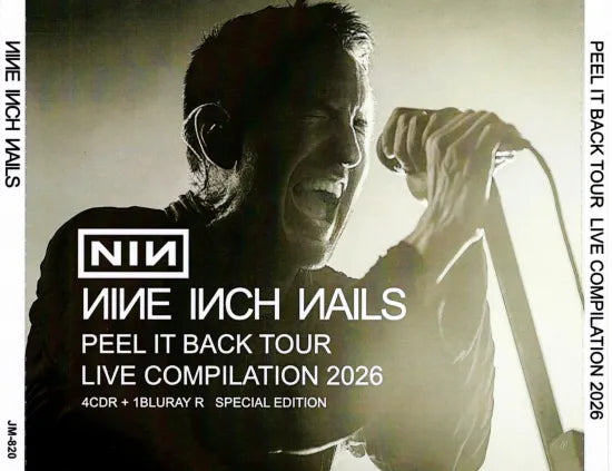 NINE INCH NAILS / PEEL IT BACK TOUR LIVE COMPILATION 2026 (4CDR+1BDR)