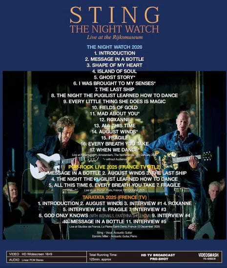 STING / THE NIGHT WATCH (1BDR)